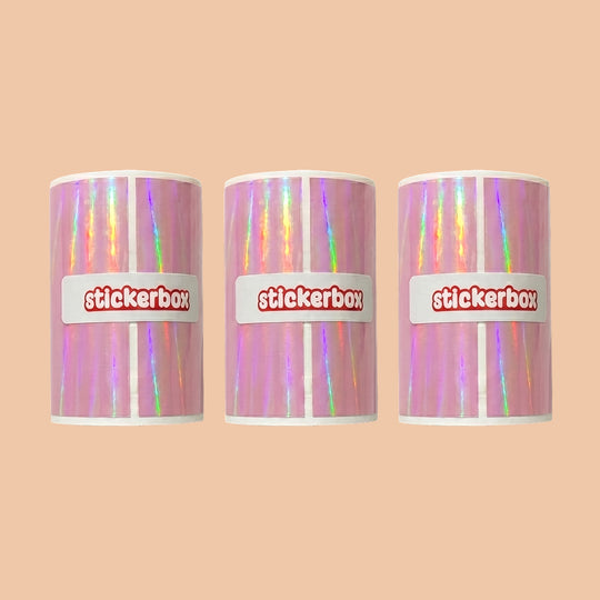 Pink Holographic Paper Refill (3) banner